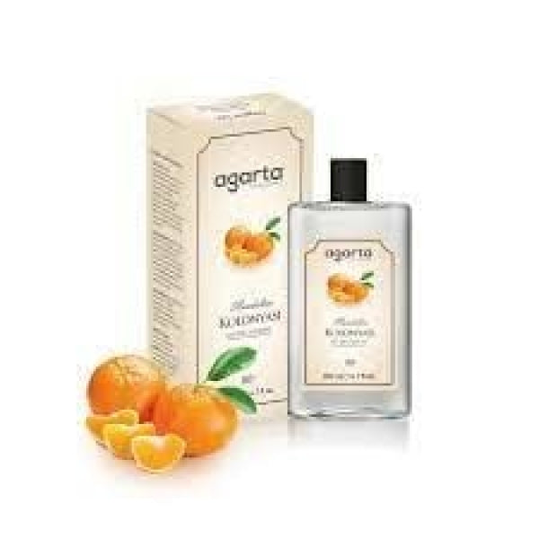 Agarta 80 Derece Mandalina Kolonyası Cam Şişe 200 ml