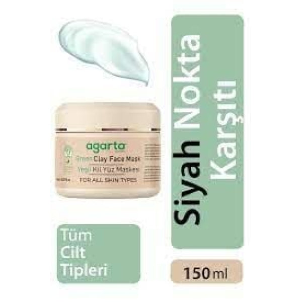 Agarta Yeşil Kil Maskesi 150 ml