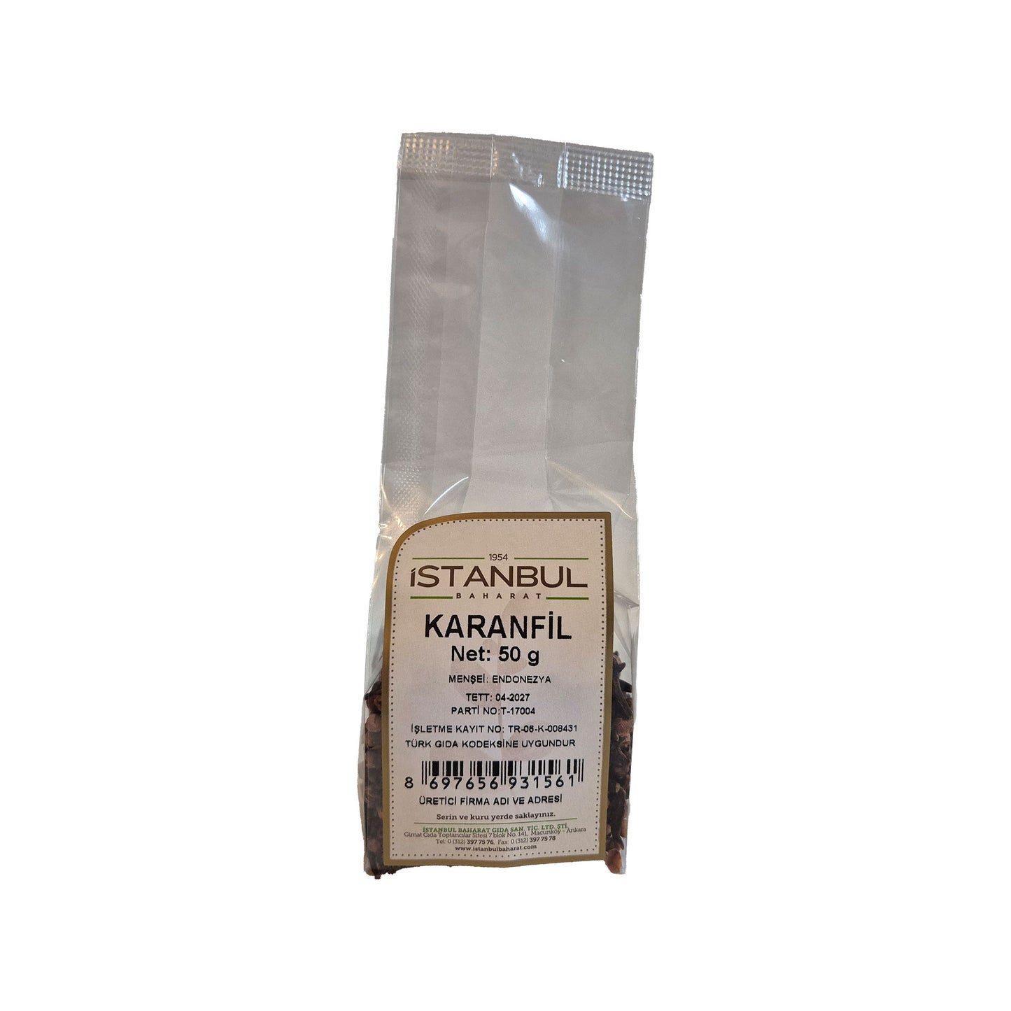 Karanfil Tane 50 gr