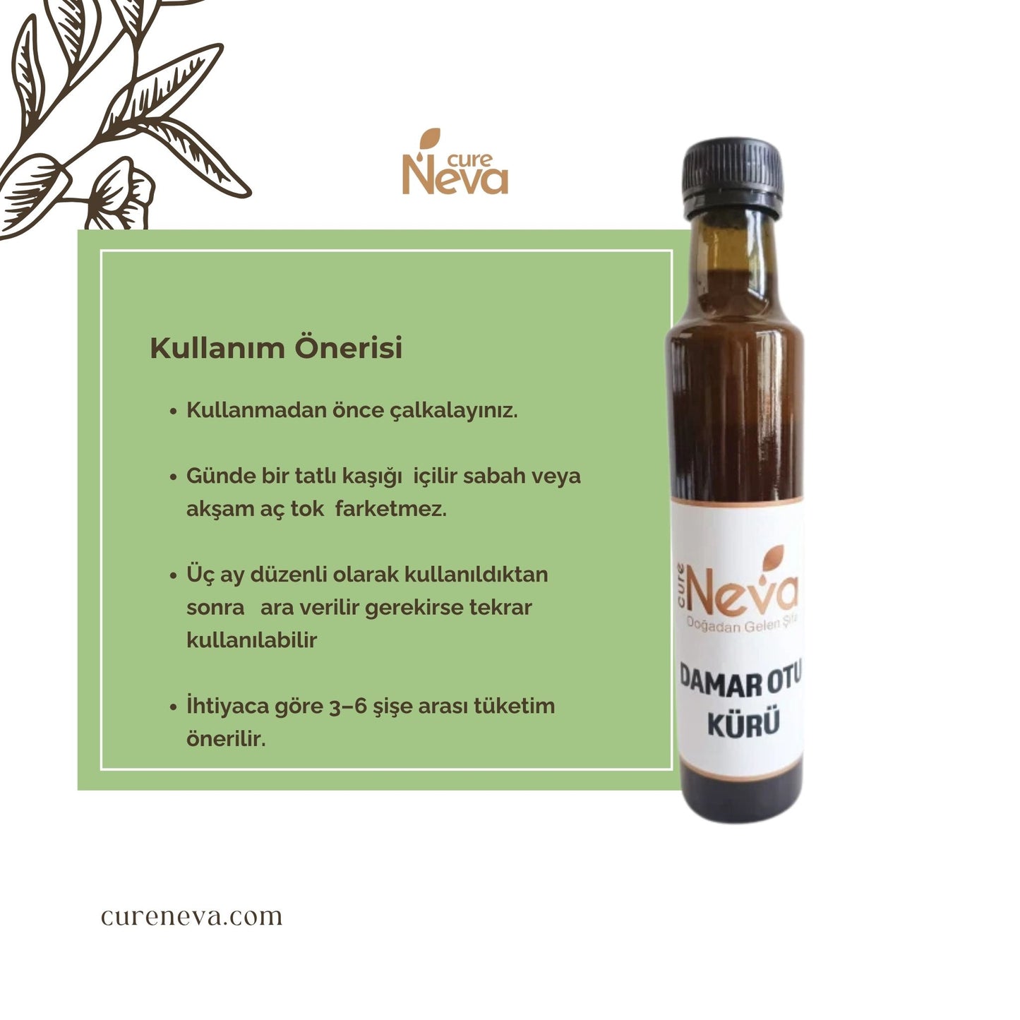Sinirotu (Damar Otu ) 250 ml