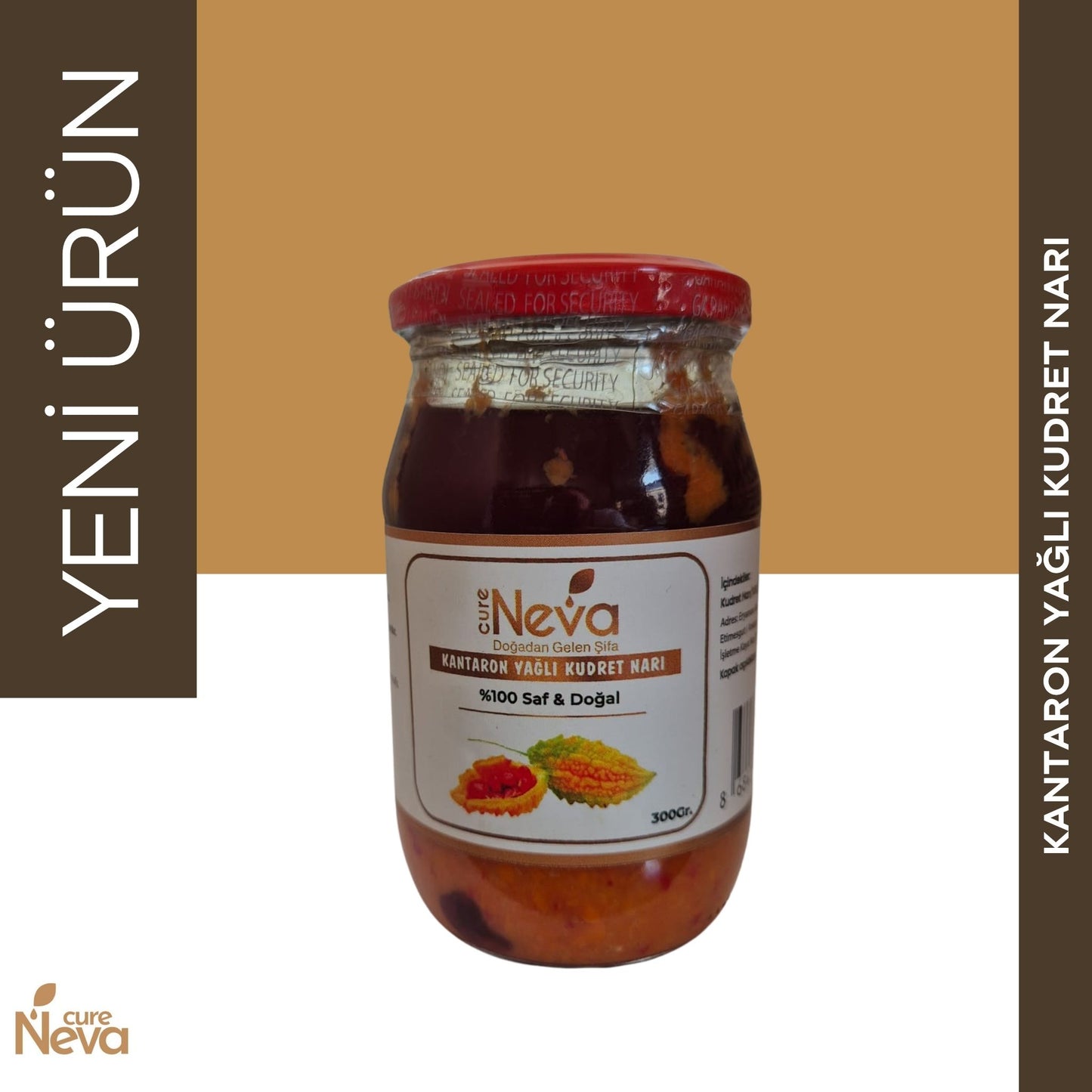 Kantaron Yağlı Kudret Narı Net 300 Gr