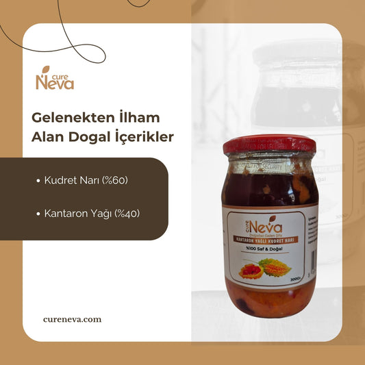 Kantaron Yağlı Kudret Narı Net 300 Gr